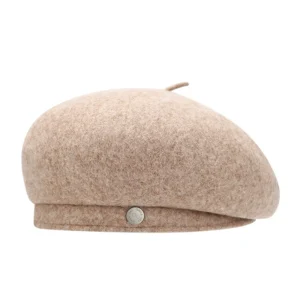 1 Womens Elegant Wool Beret Hat Fall Winter Warm Solid Plain Wool Berets Cap French Paris Knitting Hat for Women Girls