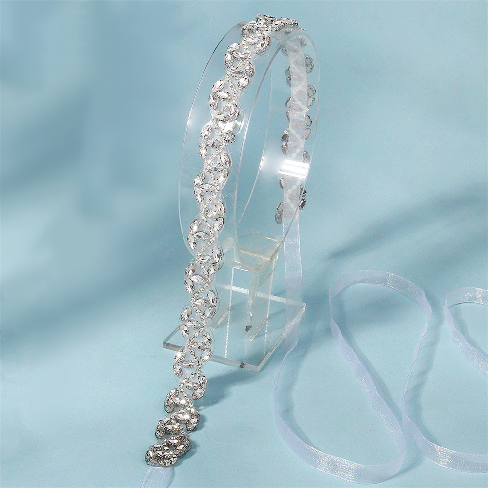 Sparkly Bridal Belt for Women Dress Wedding Dress Belt Crystal Rhinestone Sash Bridal Wedding Waist Belt for Women Girls Birde Bridesmaid - Image 3