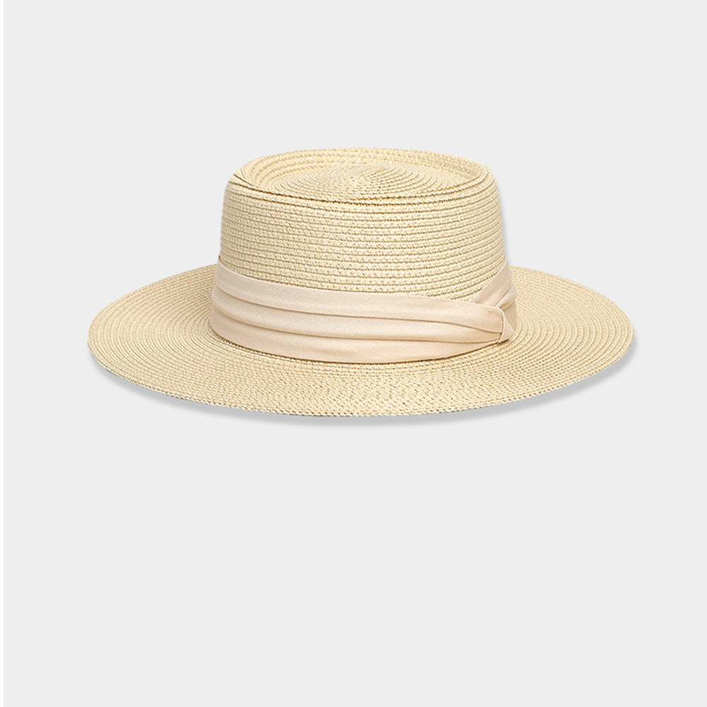 Womens Mens Wide Brim Straw Panama Hat Summer Beach Sun Hats UPF Sunshade Fashionable Straw Hat for Women Men Trendy - Image 7