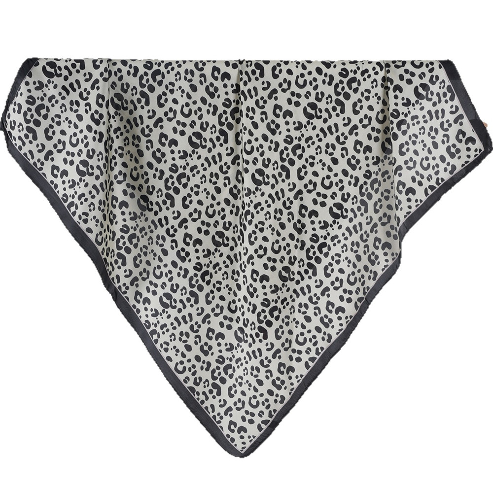 Classic Silk Feel Scarf 70X70 Large Square Satin Hair Scarf for Women Fashion Leopard Print Head Wrap Bandana Trendy Headscarf Headdress - Image 7