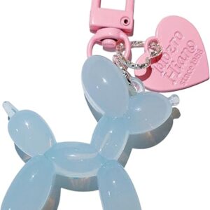 Balloon Dog Design Keychain for Women
