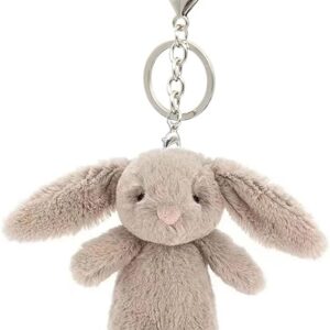 Cute Bunny Plush Keychain