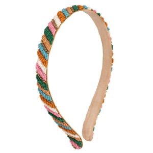 Fashion Hairband with Stylish Beaded Hair Accessories