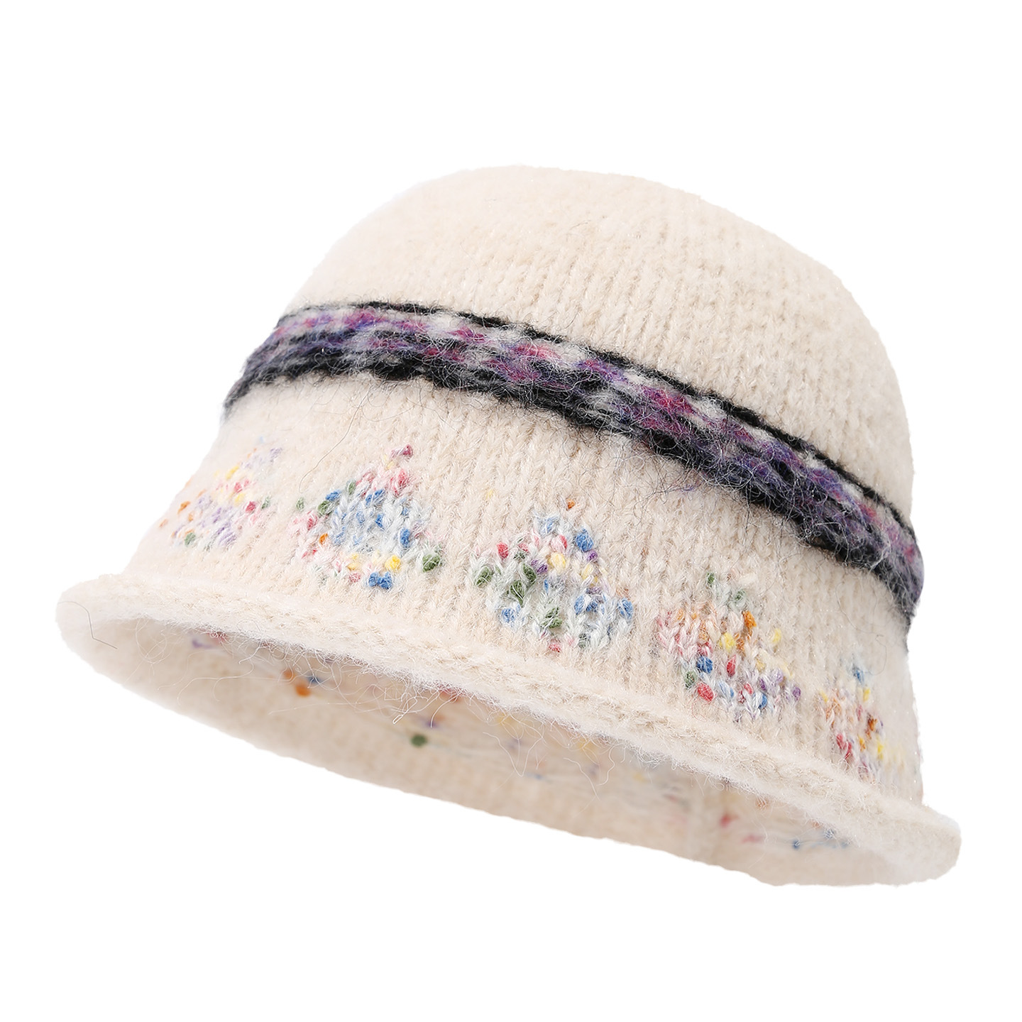 Colored Knitting Beanie Winter Warm Beanie