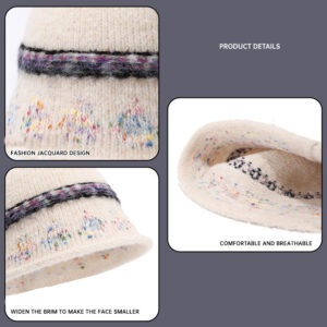 Colored Knitted Soft Warm Beanie Hat for Women Men