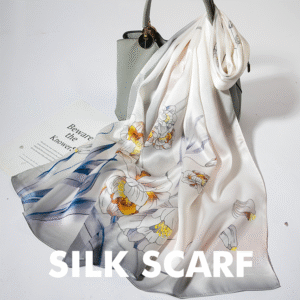 Luxury Long Scarf Women Silk Scarf