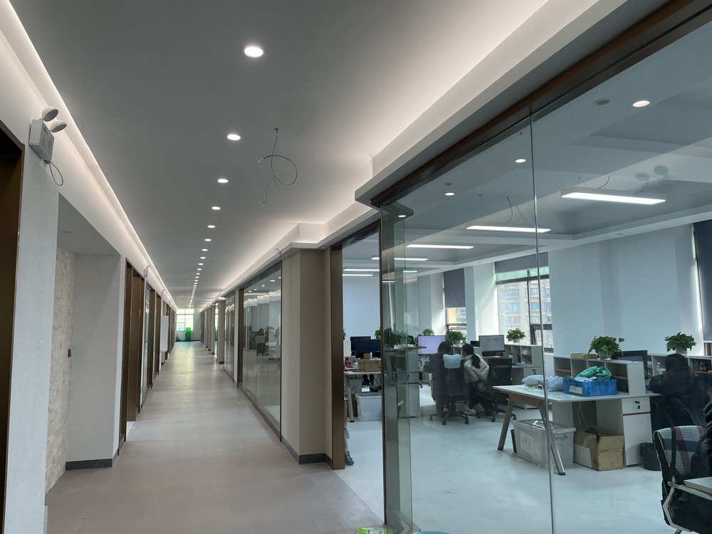 Dreamwork office and corridor